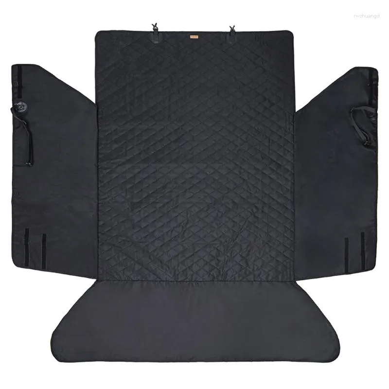 Housses de siège de voiture pour chien doublure de cargaison pour animaux de compagnie pour SUV couverture de coffre étanche tapis de sol antidérapant berlines chats anti-rayures R7UB