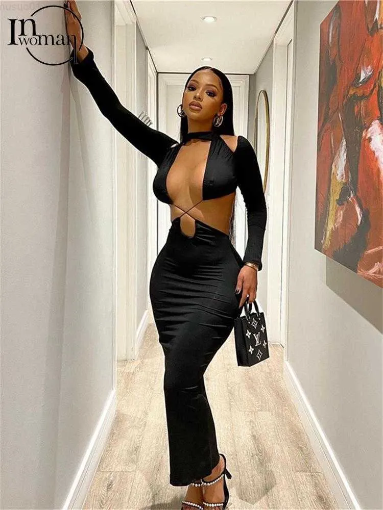 Urban Sexy Dresses Inwoman Summer Sexy Black Hollow Out Bodycon Maxi Dress  Club Outfit Women 2024 Long Sleeve Backless Long Party Dress Female L230711  from Dhgate Urban Sexy Dresses - price 16.52
