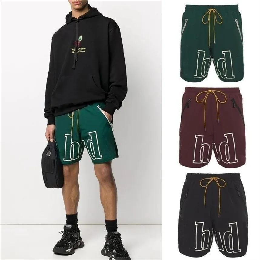 Шорты мужские дизайнерские шорты Men Men Summer Shorts Fashion European American Style Banks High-Caffure Street Wear Красный синий черные фиолетовые брюки Мужские короткие размеры: S-XL