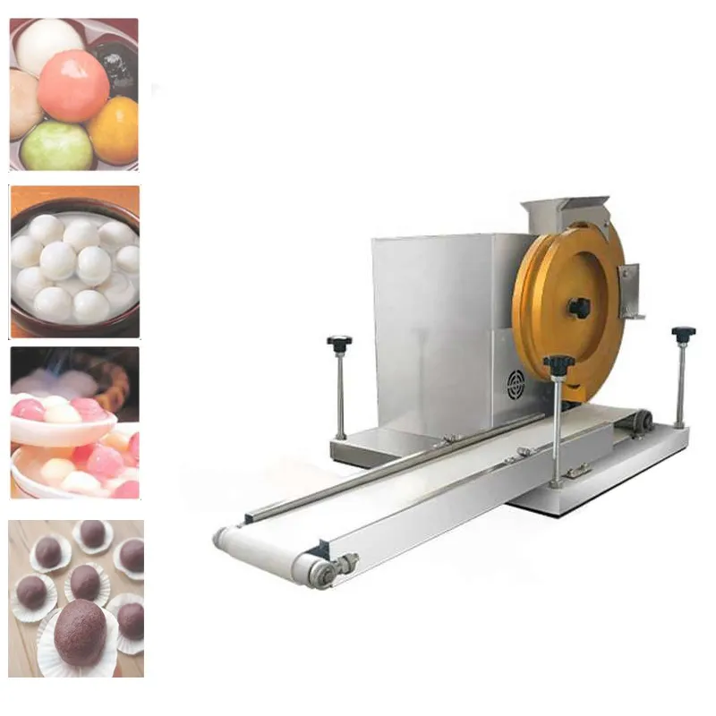 LINBOSS Dough Ball Making Machine Tortilla Pita Bread Roti Cookie Dough Rounder Machine Electric Dough Divider Rounder Machine110V