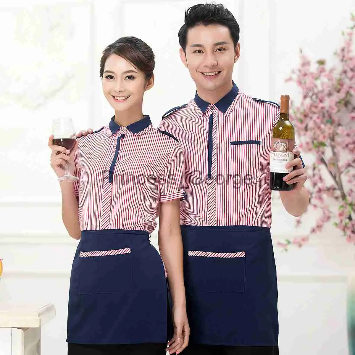 Uniforme serveuse sale