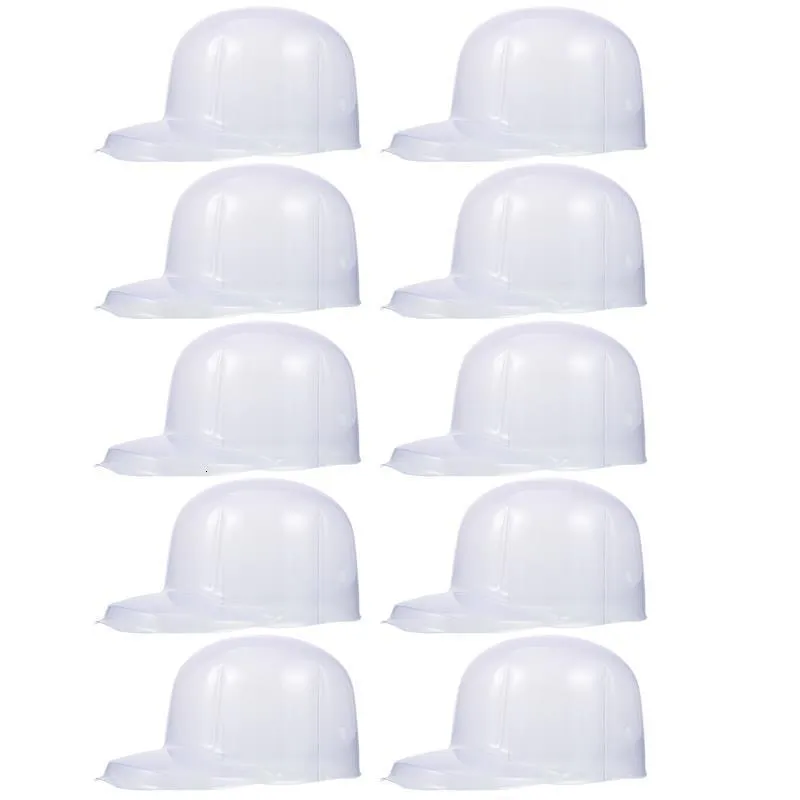 Förvaringshållare Ställ 10st Baseballkepshållare Hattdisplayställ Plast Hatthållare Kepsar Supporthållare Hattdisplayställ 230710