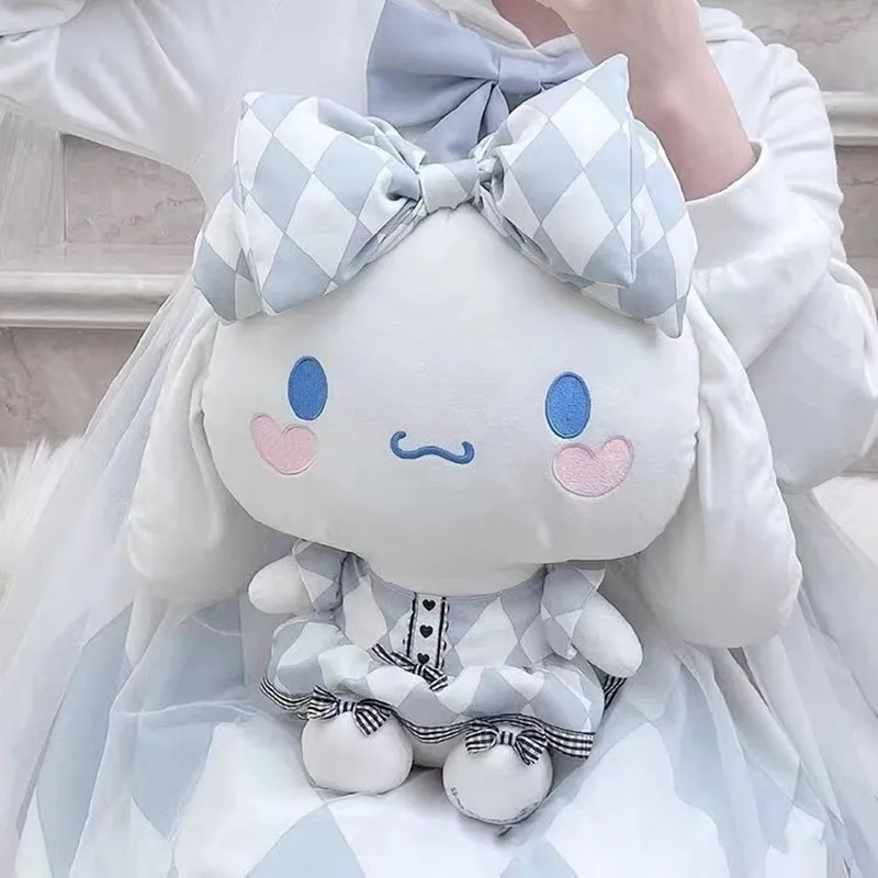 New Cinnamoroll Backpack Billboard Balloon Big Ear Dog Shoulder One Shoulder Bag Plush Doll Bag