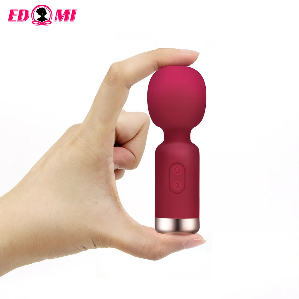 Vibrators Mini Vibrator with Female Clitoris Stimulator Sex Toys for Womans AV Magic Wand for Adult 18 Masturbator Siliconen Dildo Erotic 230710