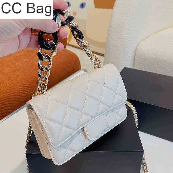 CC Bag Shopping Bags 22ss Luxury Shoulder Bag Senior Designer Classic Chain Black and White Fashion Totes Gorgeous Noble Everyday Exquisite