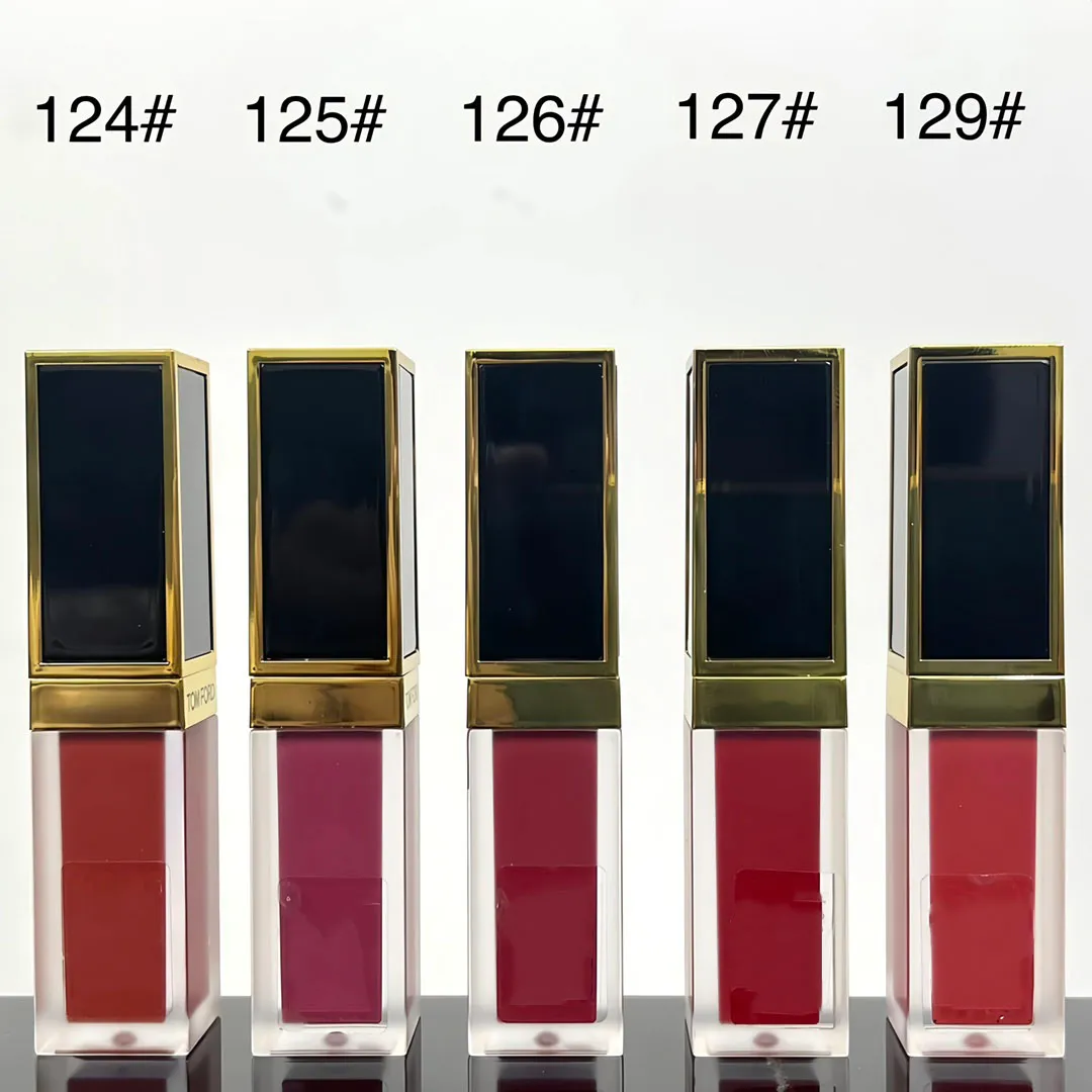 Hurtownia marki płyn do ust Luxe Matte Rouge 6ml 16-120-121-122-123-124-125-126-127-129 nawilżający pomadka do ust Poppy Shine