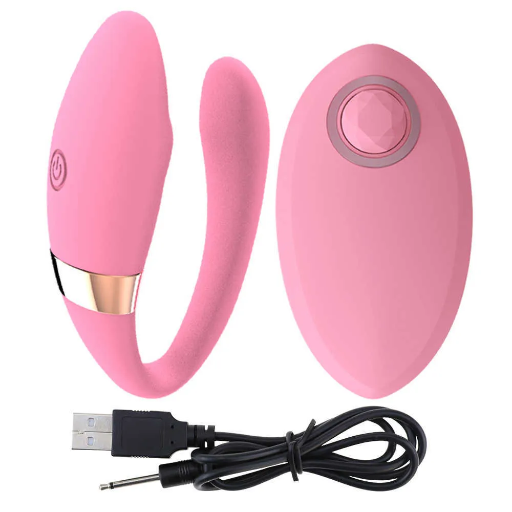 Vibratoren USB wiederaufladbar U-Typ vibrierender Dildo Fernbedienung Sexspielzeug für Frauen G-Punkt Klitoris Anal Stimul_voghion.com