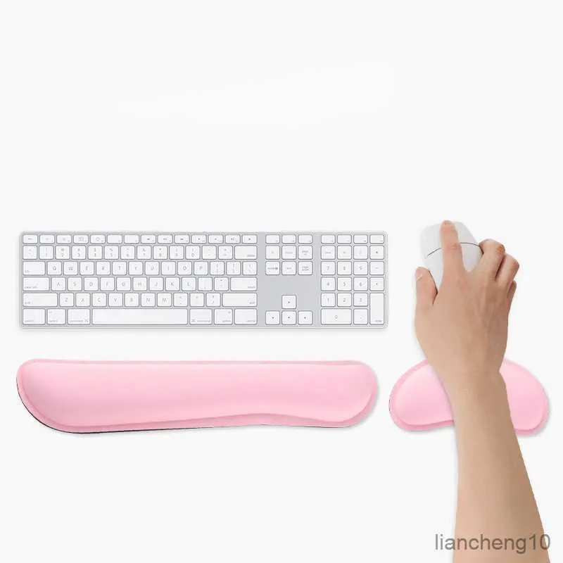 Mouse Pads Wrist Keyboard Wrist Rest Mouse Pad Support Cushion Gaming Accessories for Office Work R230711