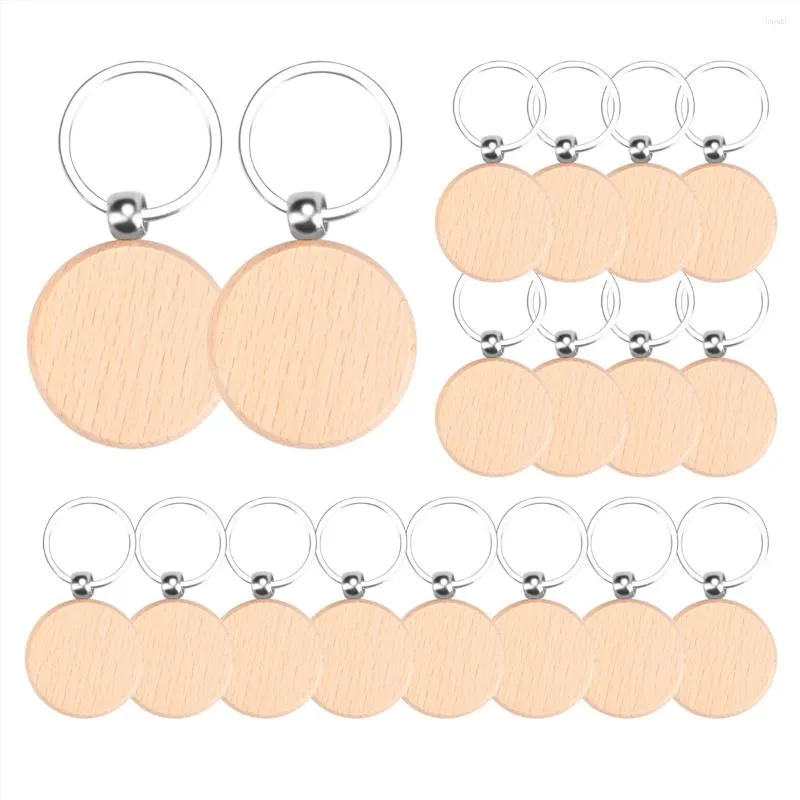 80 Pieces Wood Keychain Blanks Wooden Blank Keychains Unfinished Blanks  Wood Keychains Key Tag Blank Wooden Key Chain Keyring Keychain Bulk  Keychain