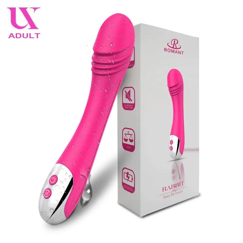 Vibradores Vibradores potentes para mujeres Estimulación del clítoris Orgasmo Consolador de carga USB Vibrador Parejas femeninas Sex Shop Juguetes para adultos 230710