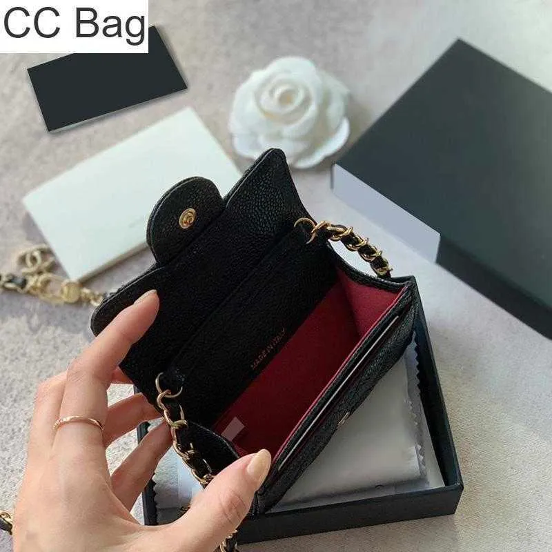 10A CC Bag 23Pw LambskinCaviar Waist Bust Card Holder Bags Gold Matelasse Chain Crossbody Shoulder Outdoor Sacoche Classic Mini Flap Quilted Tiny Vanity Cosmetic Ca