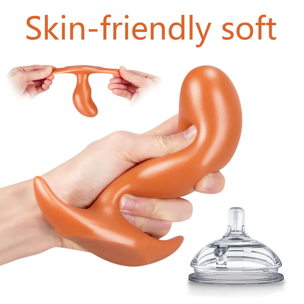 Anal Toys Riesen Anal Plug Silicon Dildo Sex Toy... Von 8,44  | DHgate