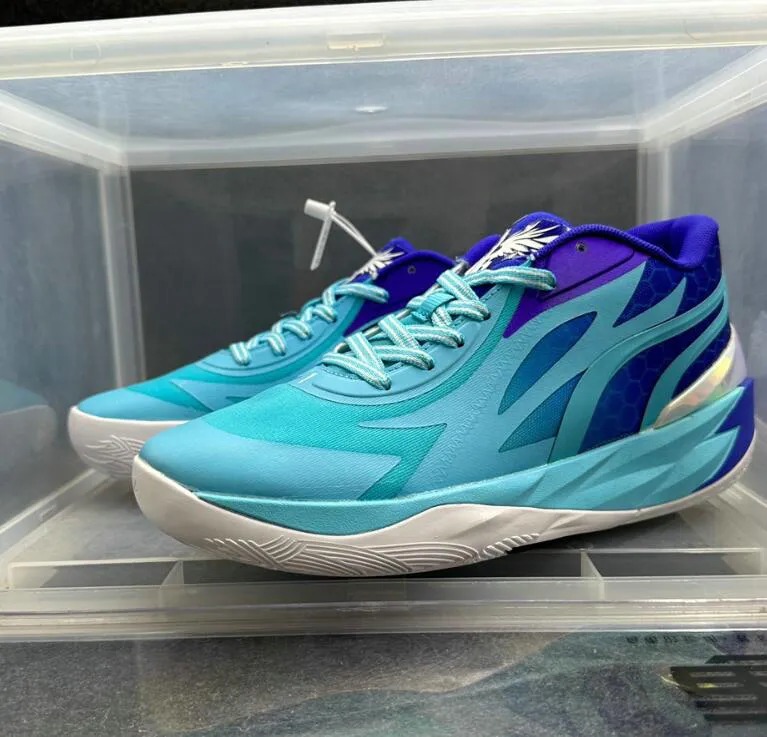 Athletic Outdoor Acquista LaMelo Ball MB01 Rick Morty MB1 MB2 MB02 Scarpe da basket da uomo per il 2023 Scarpe sportive Trainner Sneakers US7.5-US12 A27 MB01