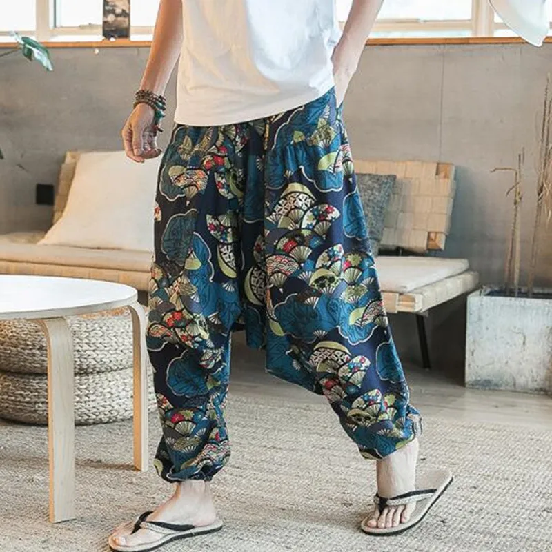 Pantalones harem mujer tallas grandes sale