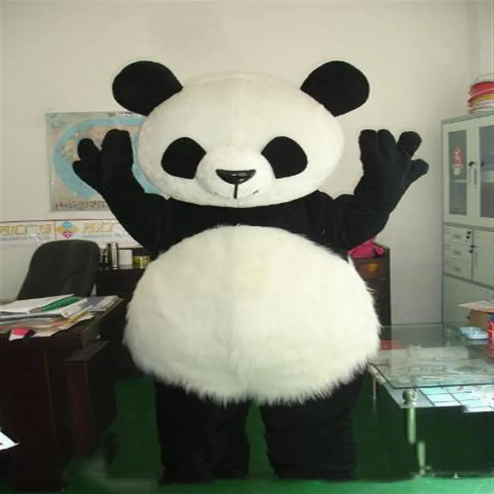 2018 Discount factory Classic panda mascot costume bear mascot costume giant panda mascot costume244Y