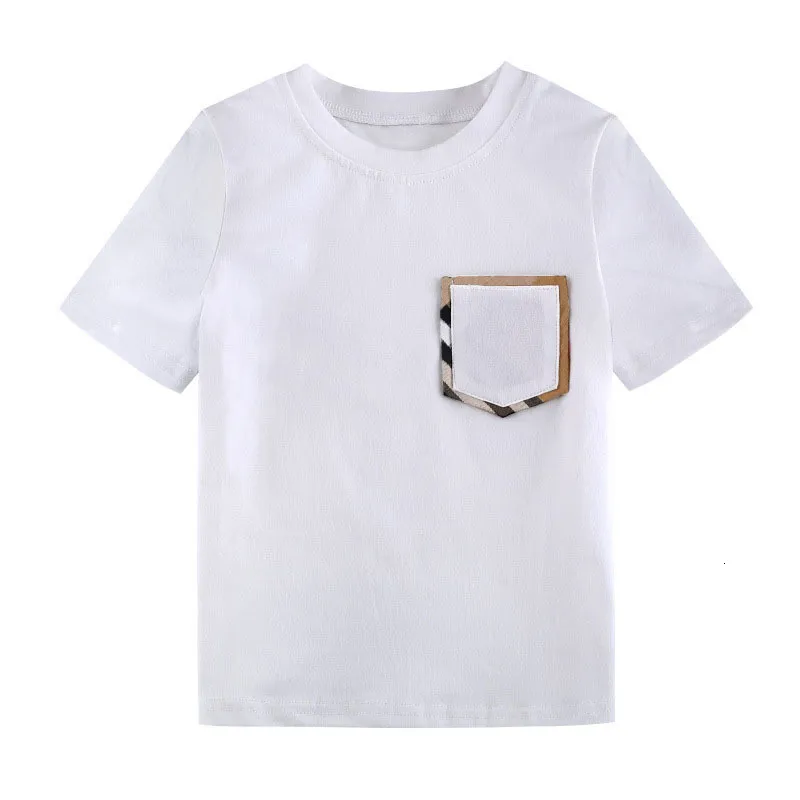 Tシャツ 2023 春と夏 2 8 歳の男の子半袖 Tシャツカラーブロックコットンガールズ Tシャツ男の子服 230711