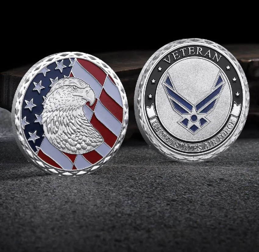 Arts and Crafts Medal of Honor Jubileumsmynt målat mynt