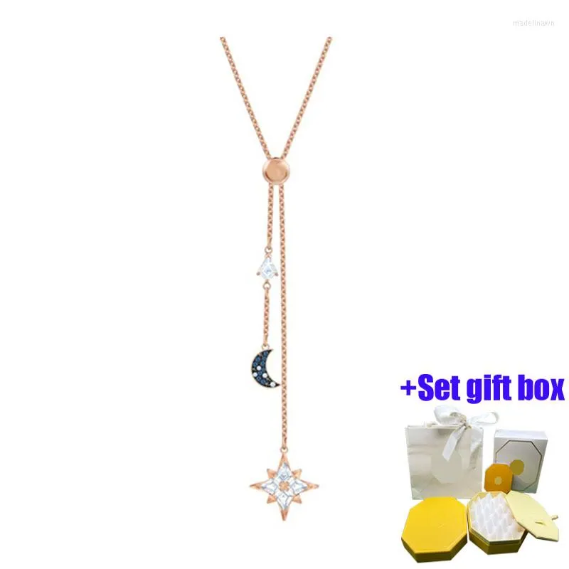 Ketten Modische und charmante Juwelen-Halskette mit gravierter Feder, Valentinstag-Schmuck, Geschenk für Frau, lebenslanges Herz