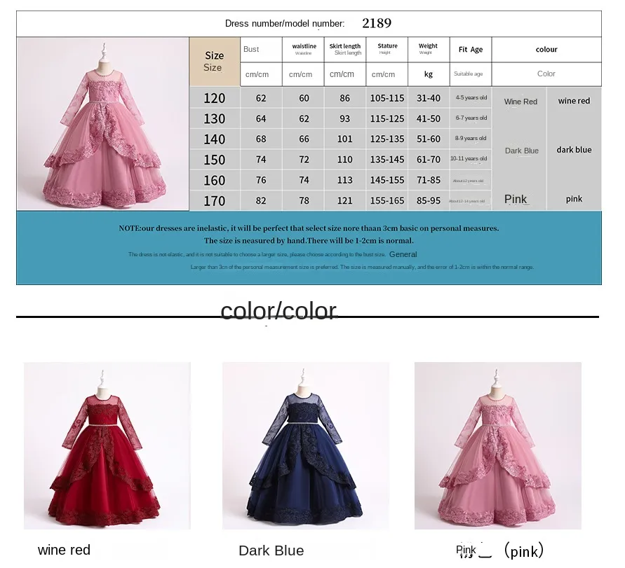 Princess Dress Handmade Beaded Long Sleeve Ankle-Length Polyester Crepe Chiffon from Dhgate Girl's Dresses - price 29.55 Princess Dress Handmade Beaded Long Sleeve Ankle-Length Polyester Crepe Chiffon from Dhgate Girl's Dresses - price 29.55