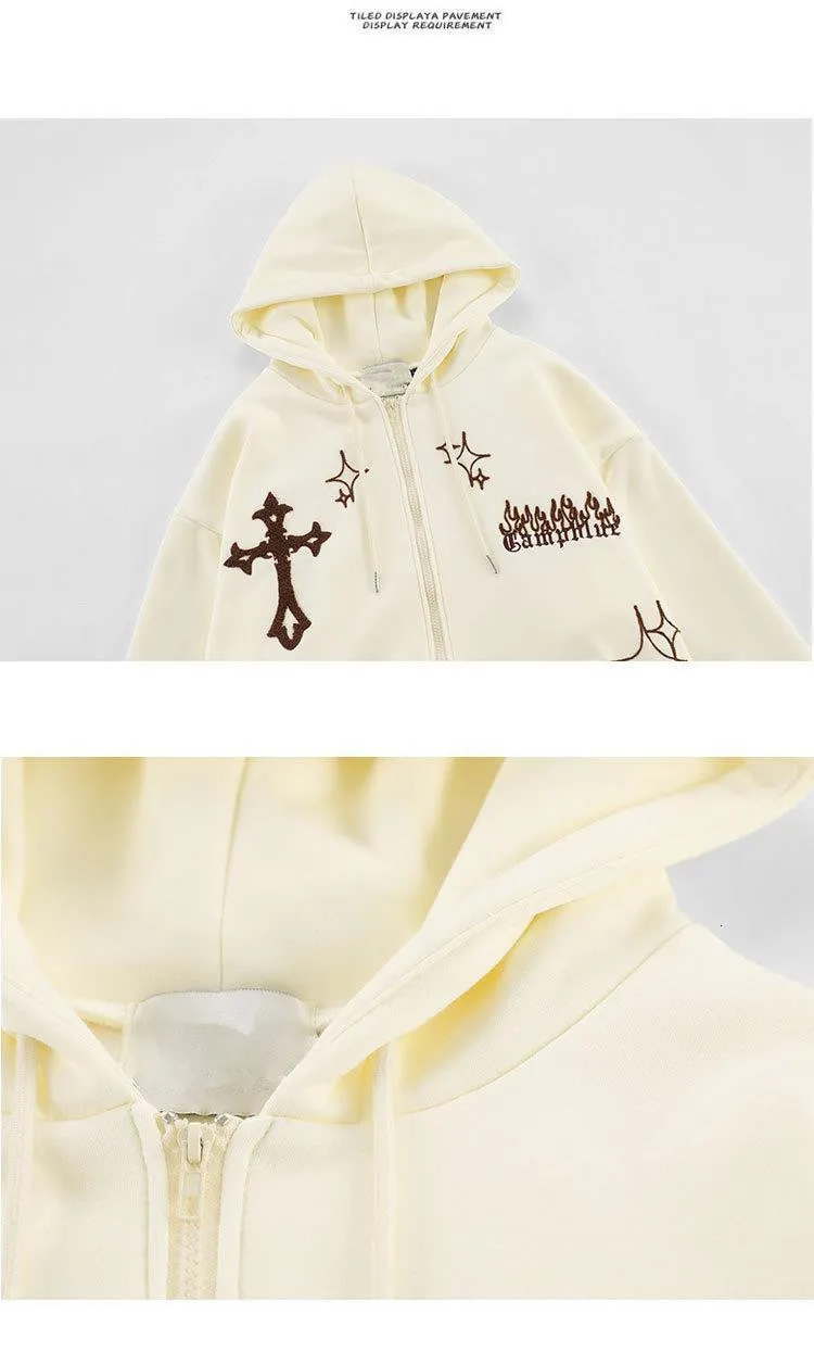 Mens Skull Hoodie Sweatshirt Vintage Oversized Zip Up Hooded Mens Skull Hoodie Sweatshirt Vintage Oversized Zip Up Hooded