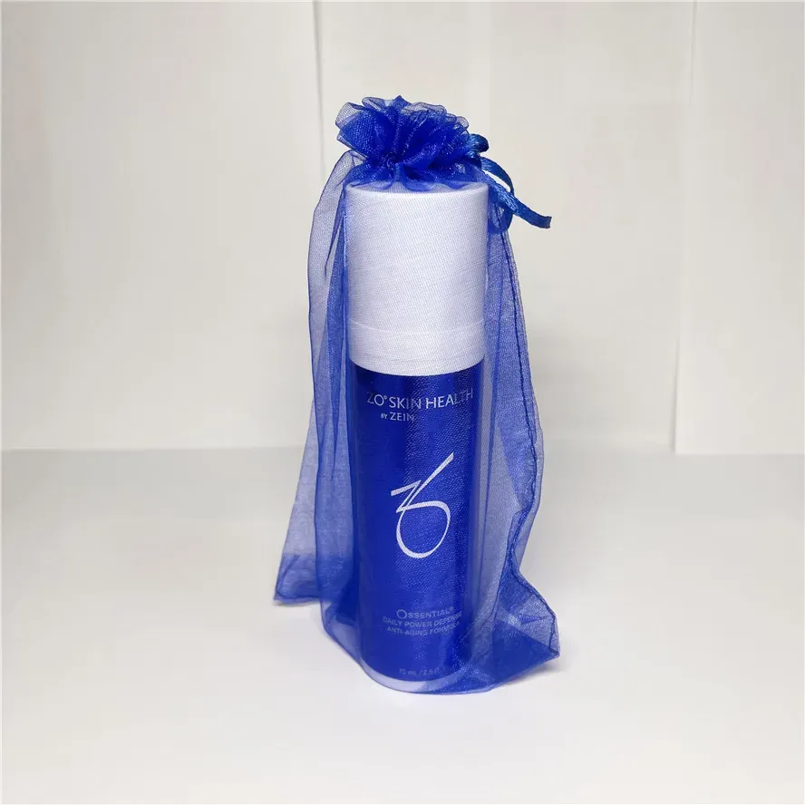 Saúde da pele diariamente soro de defesa de energia 75ml cuidados com a pele creme facial 2.5oz garrafa azul cosméticos rápido frete grátis marca famosa atacado qualidade hihg