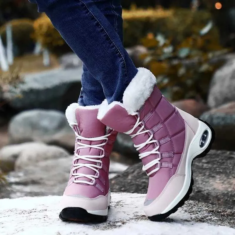 Botas De Invierno Para Mujer, Botas De Nieve Cálidas Para Mujer, Botines De  Invierno De Invierno Para Mujer, Botines De Invierno Para Mujer, Botas De