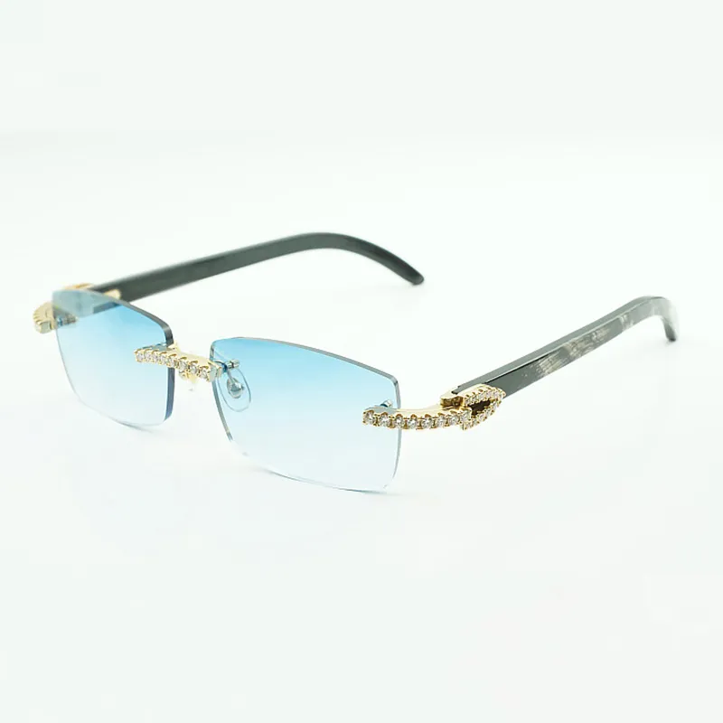 Moissanite Stones Endless Diamond Eyewear Frames 3524012 Buffs