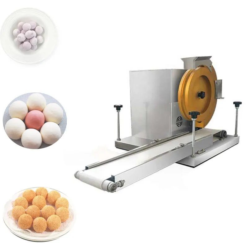 Máquina de bolas de massa de pão LINBOSS formadora de aço inoxidável elétrica divisora de massa de pizza para venda