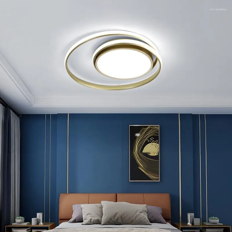 Kroonluchters Eenvoudig Modern Led Plafond Thuis Woonkamer Slaapkamer Eetkamer Studie Decoratie Binnenverlichting Lampen Helderheid Dimbaar