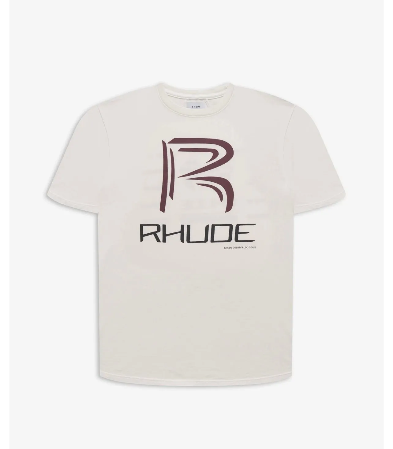 23SS Rhude Mens T-shirt de haute qualité Tess Designer Casual Fashion manches courtes Europe Amérique Hommes Femmes Col rond T-shirts Taille américaine S-XXL Z49