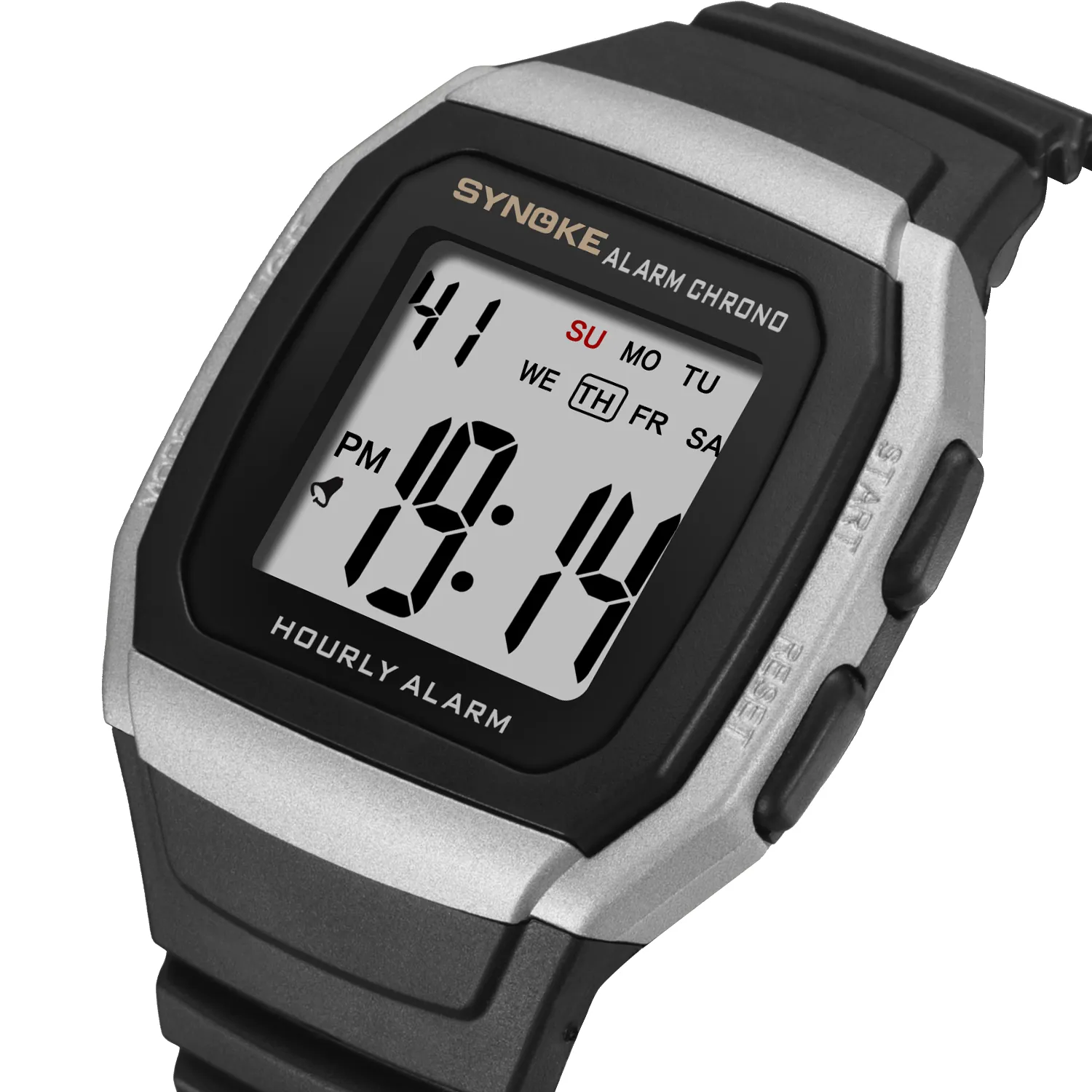 SYNOKE Digital Watch Men Sport Pedometer Watch Waterproof 30M Fashion Stopwatch Military Clock Relogio Digital Shock Resistant