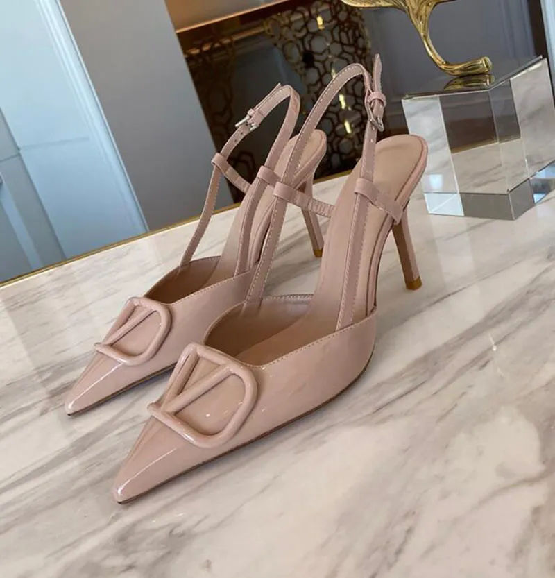 White designer cheap heels