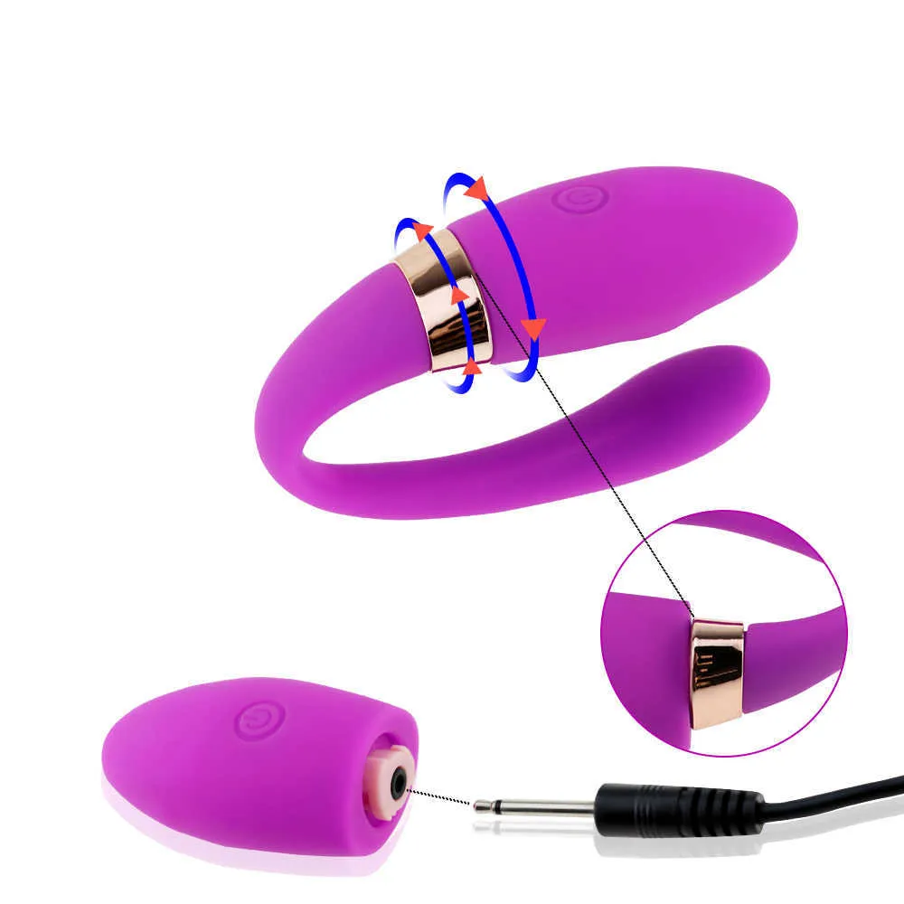 Vibratoren USB wiederaufladbar U-Typ vibrierender Dildo Fernbedienung Sexspielzeug für Frauen G-Punkt Klitoris Anal Stimul_voghion.com