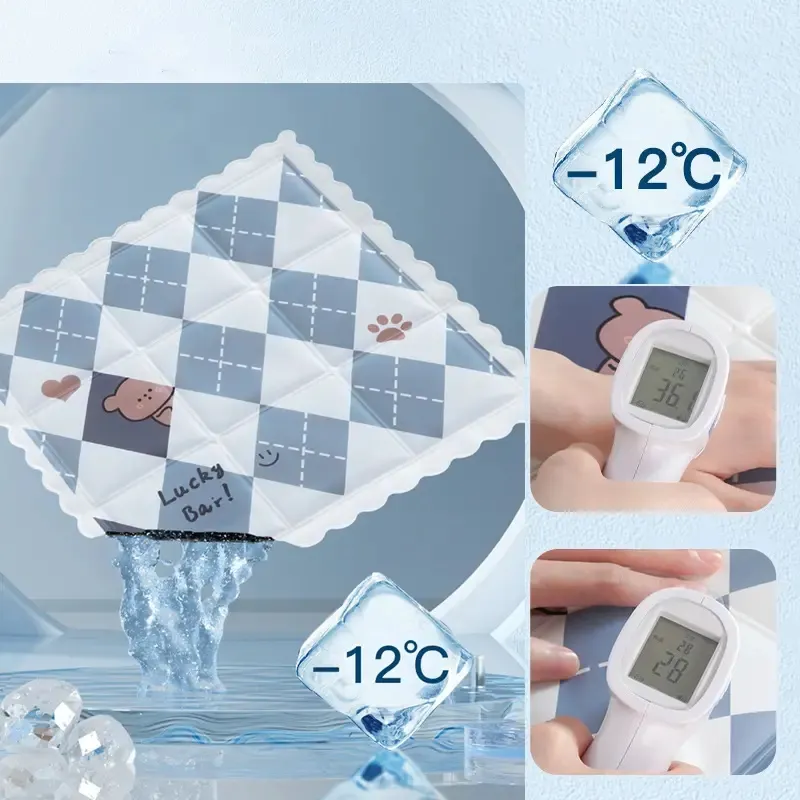 Summer Cool Cat Cushion Fast Heat Dissipation Breathable Ice Pad Pet Cool Waterproof Cushion