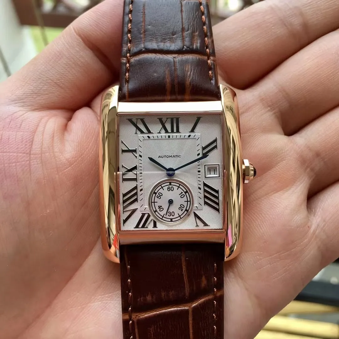 Orologio Meccanico Automatico In Acciaio Inossidabile Dargento Maschile Con Cornice A Diamante Quadrata Da 126,34 € | DHgate Orologio Meccanico Automatico In Acciaio Inossidabile Dargento Maschile Con Cornice A Diamante Quadrata Da 126,34 € | DHgate