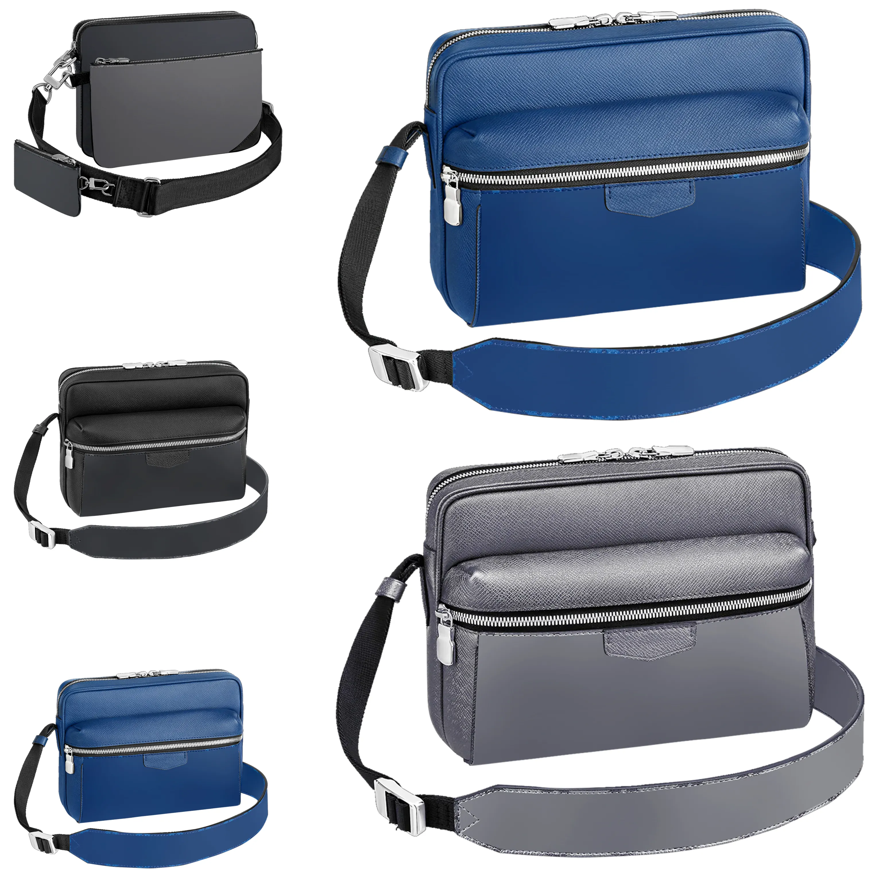 Kvinnor totes mode bälte midje handväska trio utomhus M30830 M69443 Cross Body Shoulder Bags Luxurys Designer Men Bumbag äkta läder Fanny Pack Plånböcker Kopplingsväska