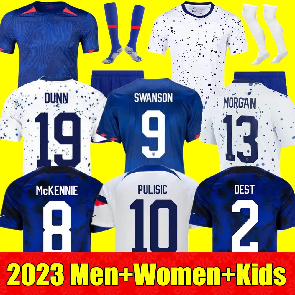 Segunda Camiseta Estados Unidos 2023 Nino