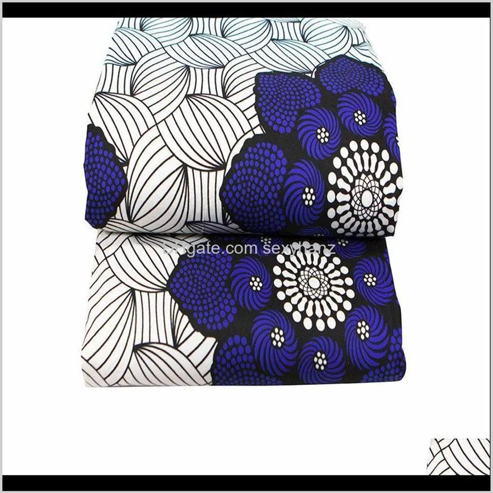 Tyg Kläder Kläder 21 Produkter Ankara Polyester Prints Binta Real Wax 6 Yards African Tyg För Handarbete Se237w