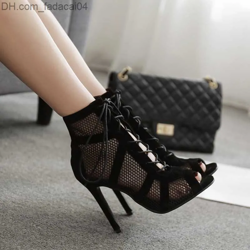 Wholesale Z230712 Dress Shoes Black Mesh Fabric Cross Strap... At Only  $5.32 | DHgate.Com