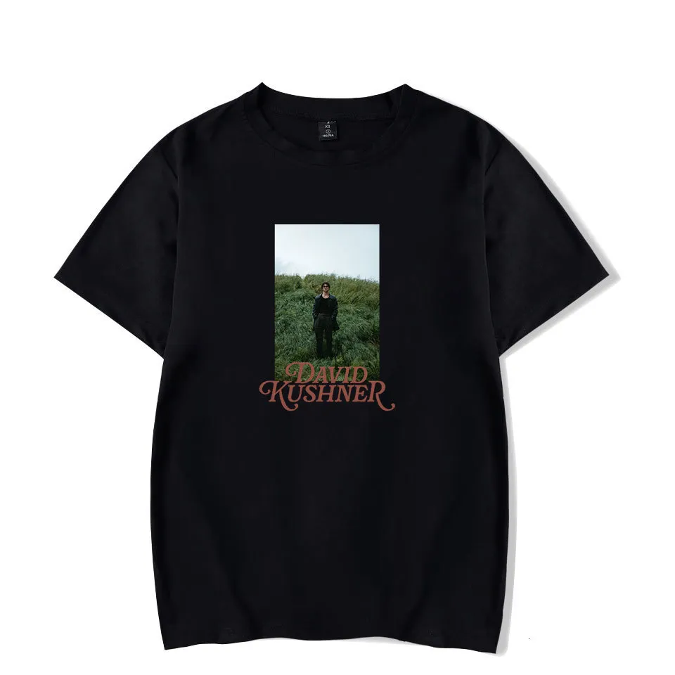 Magliette da uomo David Kushner Daylingh Singer Merch Print Tshirt Unisex Fashion Casual HipHop Style Short Sleeve Tee 230710
