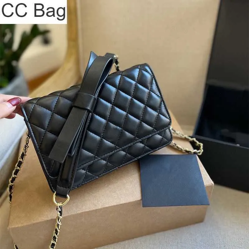 10A CC Bag shoulder bags handbag designer bags fashion crossbody luxury card bag bowknot gold chain womens handbags leather classic wallet designers cross body tote