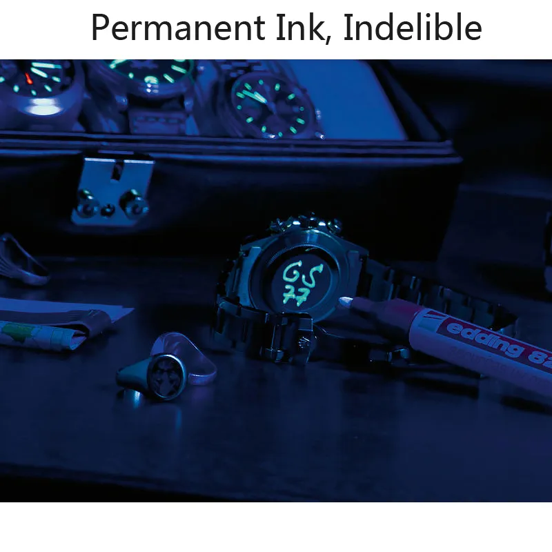 UV Invisible Ink Pen - Security Marker, Secret Message Writer, Oily ...