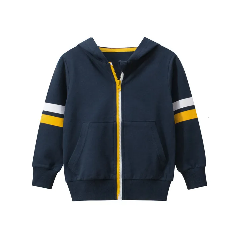 Hoodies Sweatshirts Kinder Jungen Baumwolle Jacken 1 6 Y Oberbekleidung Sport Jacke Für Frühling 2023 Kleinkind Einfarbig Dünne Mantel outwear 230711