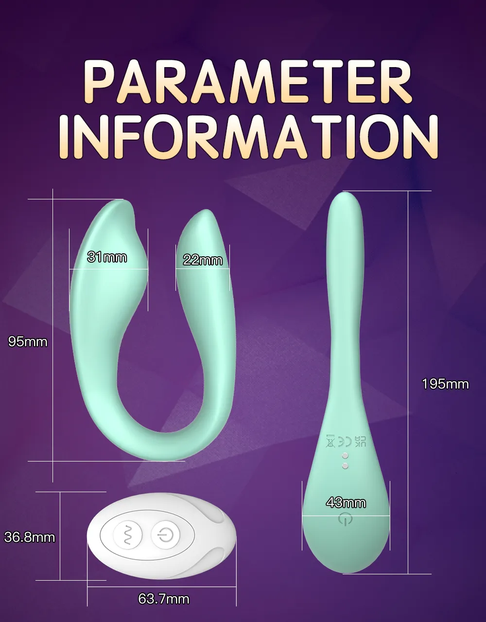Vibratori a distanza senza fili per coppie, indossabili, stimolatore anale del clitoride, punto G, vibratore a doppio dildo per il sesso_voghion.com