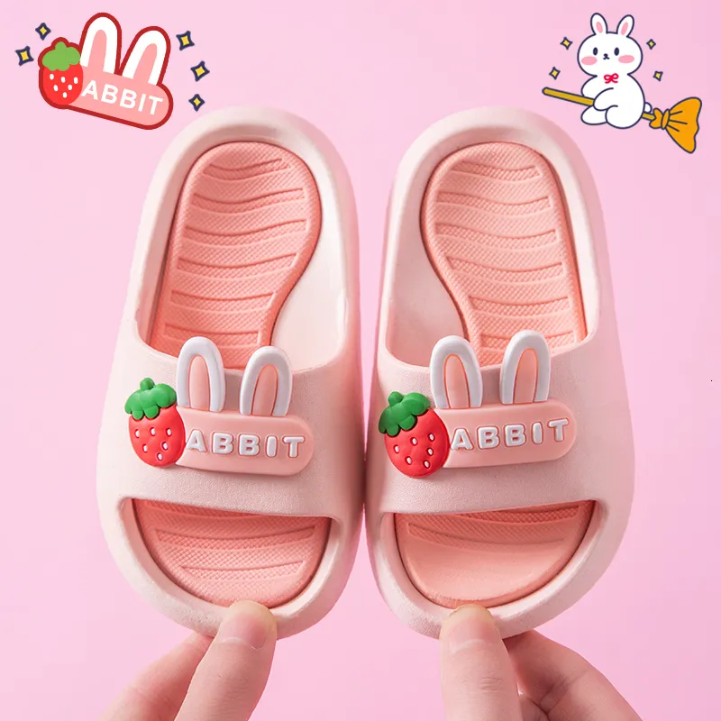 Slipper Warrior Children Beach Slippers Summer Kids Shoes Indoor Outdoor Soft Anti-slip Medium Children's Shoes Flip-flops Personality 230710