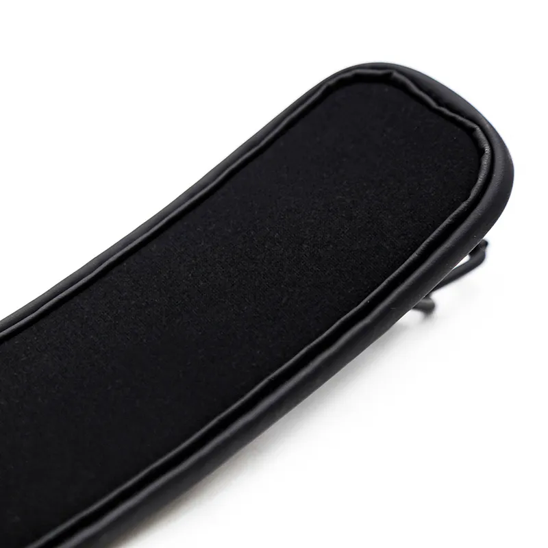 Fetish Sexy BDSM and Ankle Cuff Black Leather Handcuff Sex Toy for Couple Game Metal Bondage_voghion.com