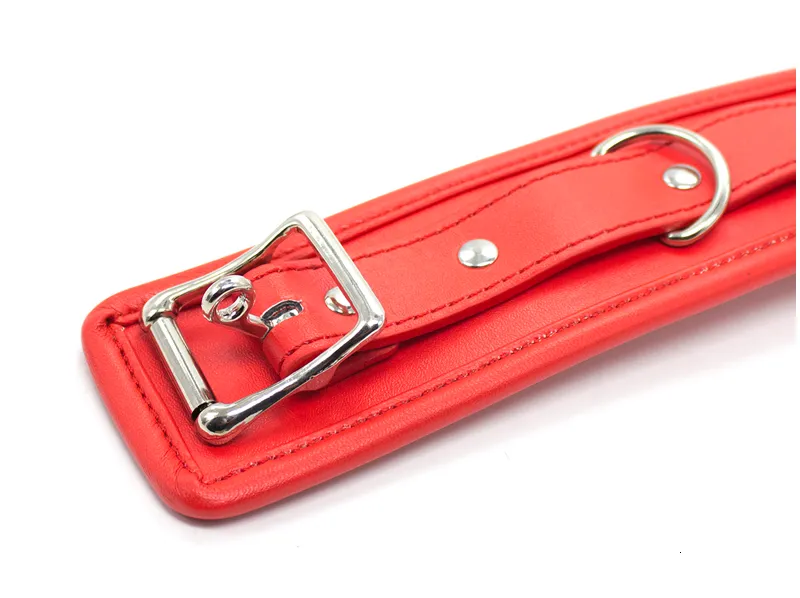 Læder Og Jern Kæde Link Svamp Fyld Bdsm Slave Halsbånd Kvinder Bondage Krave Sexlegetøj Til_voghion.com
