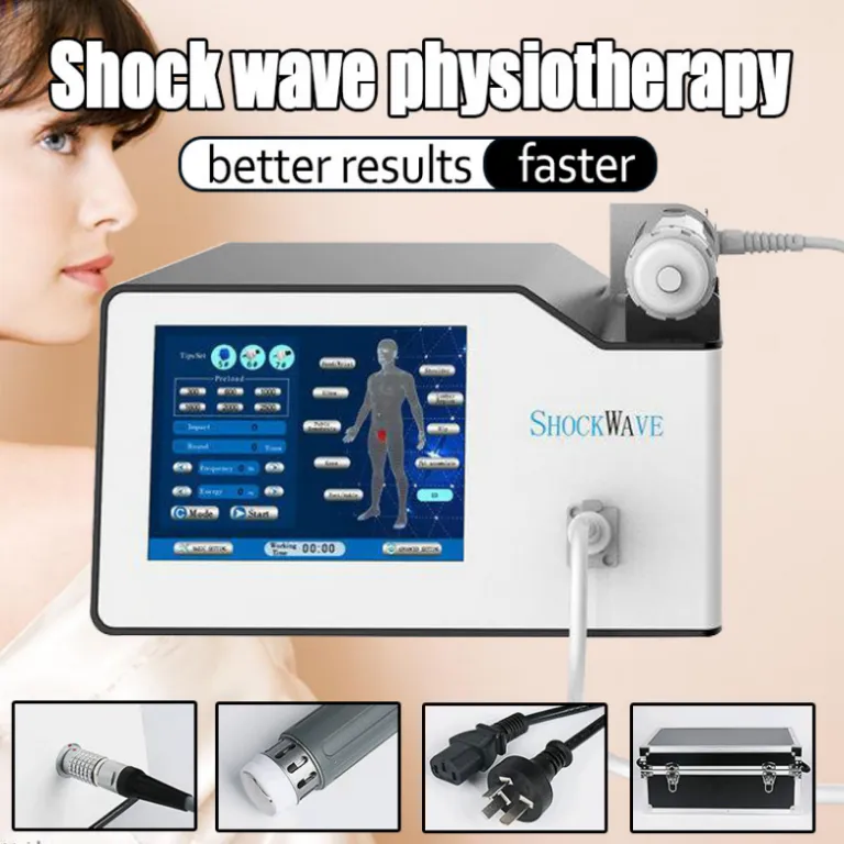 Bantningsmaskin Extrakorporeal Shockwave Therapy Shock Wave Erektil dysfunktion för Ed Therapy Bantning Gå ner i vikt Smärtlindring