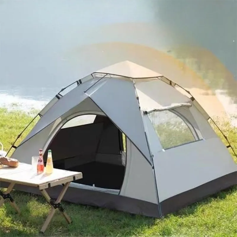 Outdoor camping opvouwbare automatische tent (jinho) voor dubbele gemakkelijk te openen tenten