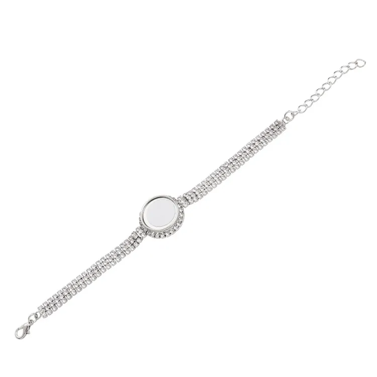 Wholesale DIY Bracelet Trays With Snap Bling And Rhinestone Embellishments Sublimation Bracelet Blanks Base Braces For Women From Belkin 2.11 DHgate.Com